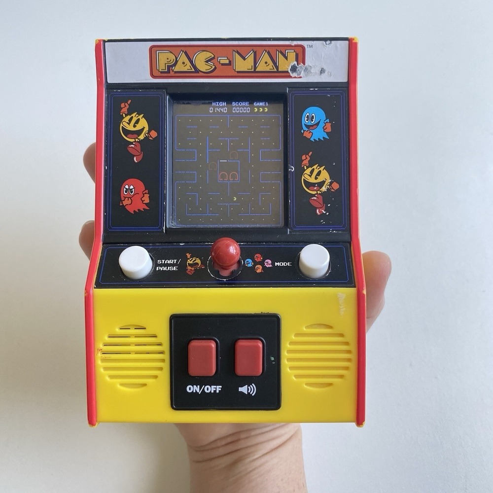 Pac-Man 2019 Retro Mini Arcade Machine Bandai Namco #09562‎ Tested. Working Game